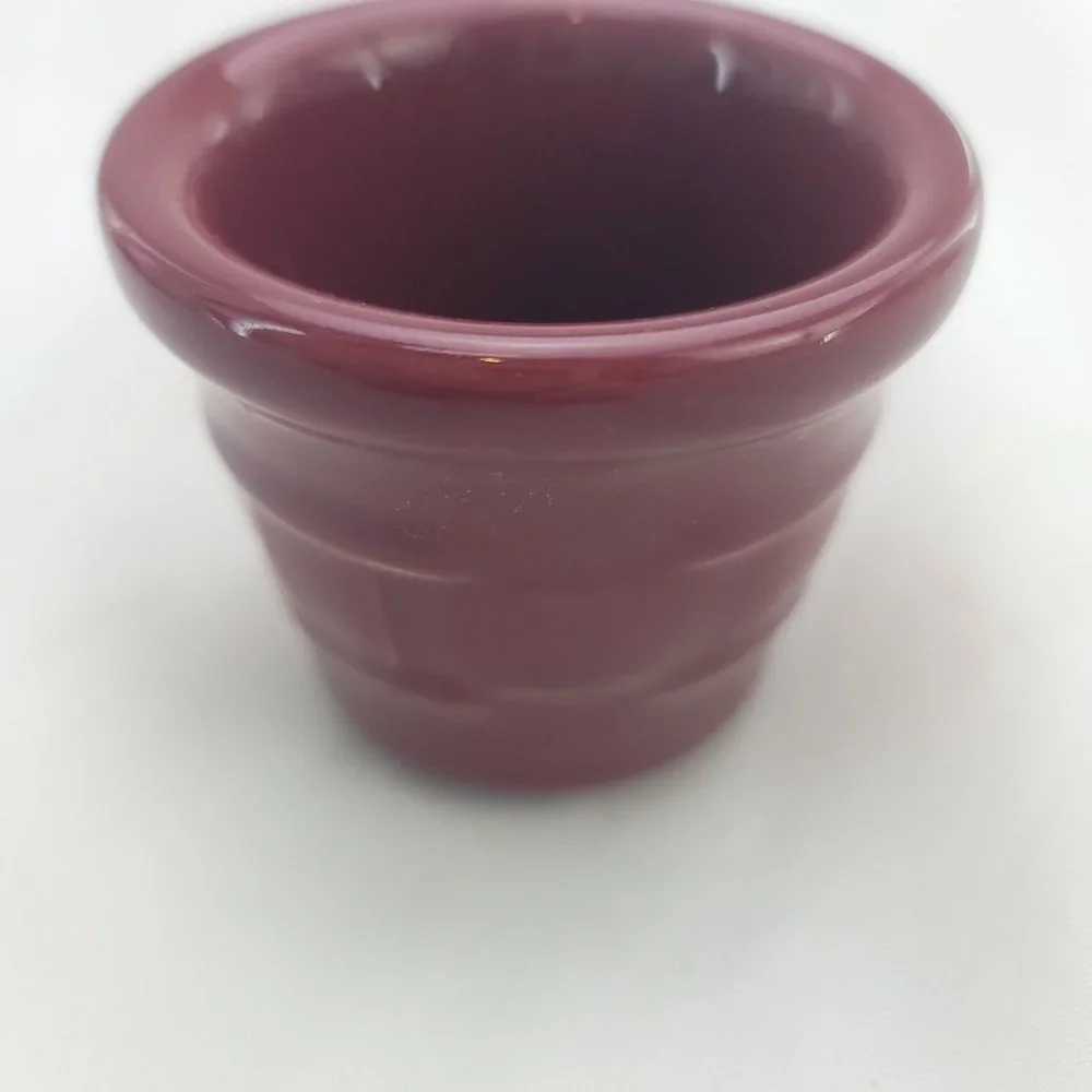 Longaberger Paprika Woven Decorative Traditions Votive Cup Candle Holder